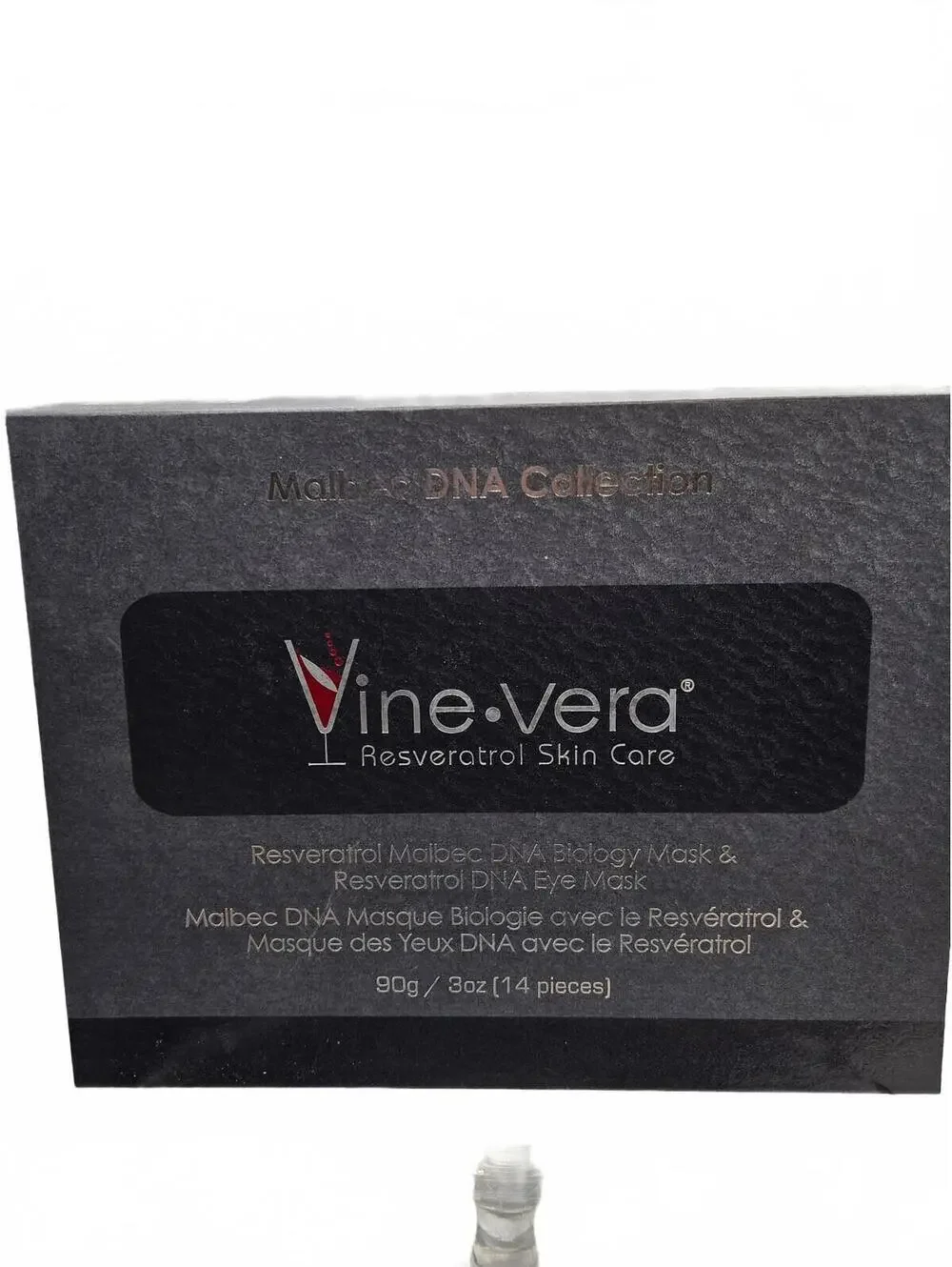 Vine Vera Resveratrol Face Mask Kit - Malbec DNA & Eye Masks Skin Care Set
